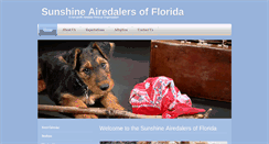 Desktop Screenshot of airedalerescueflorida.org
